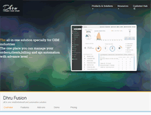 Tablet Screenshot of dhru.com